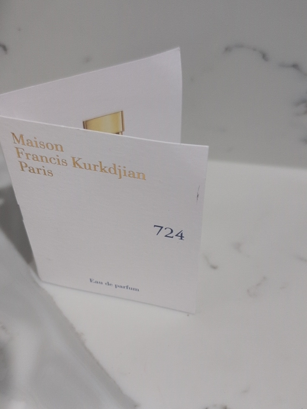 Maison Francis Kurkdjian Paris 724 Discovery Size Sample